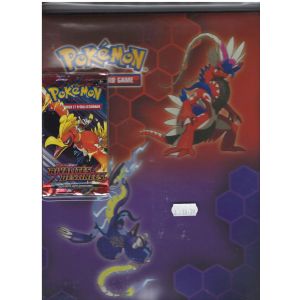 Cahier Pok&eacute;mon Et Booster - Rivalit&eacute;s Destin&eacute;es - &Eacute;carlate Et Violet Ev10 - Neuf