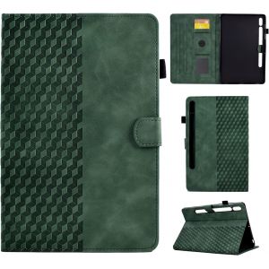 Coque Pour Samsung Galaxy Tab S8 (Sm-X700, Sm-X706) / S7 11"" (T870 / T875), Housse De Protection En Cuir Pu Étui Case Tablette Étui Smart Cover Pour Samsung Galaxy Tab S8 / S7 11 Inch, Vert.[F4876] - Neuf