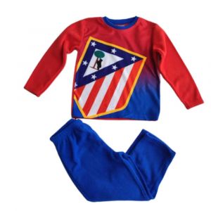 Pyjama Polaire Enfant Madrid Officiel Bleu (Taille 6 Ans,Couleur Rouge) - Neuf