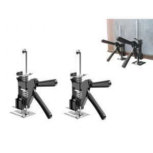 Outil de levage de bras en 2 pi&egrave;ces pour soulever et ajuster les meubles et les planches - Neuf