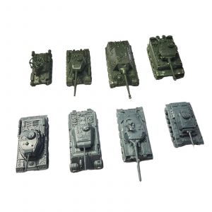 8Pcs 1:144 Échelle DIY Tank Modèle T34/85 Objets de collection pour Garçon Fille Enfants Cadeaux - Neuf