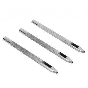 Lot De 3 Perforateurs De Montre Ronds, Rectangulaires Et Carres Pour Bracelets De Montre En Cuir - Neuf