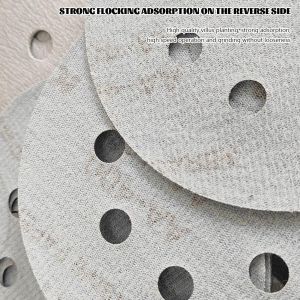 Flocage Feuille De Papier De Verre 5 Pouces 125mm 8 Trous Disque De Papier De Verre Auto-Adh&eacute;sif Feuilles De Sable 5 Pouces 8 Trous 150 Maille - Neuf