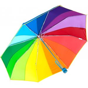 Tzf-Mini Parapluie De Poche Ix-Brella Rainbow Pocket 16 Couleurs - Arc-En-Ciel De 97 Cm De Diamètre - Neuf