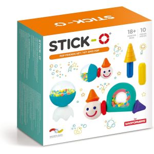 KALWL-Blocs De Construction Magnétiques Pour Enfants À Partir De 1 An Jouets De Construction Jouets Éducatifs Avec Aimant Pop Friends Set Pour Filles Garçons Jouets Montessori 10 Pièces - Neuf