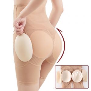Culotte Gainante Pour Femme, Gainante, Rembourrée, Rehausseur De Hanches, Sans Couture, Taille Haute - Neuf