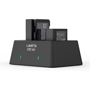 CR2 Chargeur Double de Batterie avec Application ¿ Compatible avec Sony NP-FZ100, NP-FW50, NP-BX1 ¿ Entrée USB-C ¿ pour Appareils Photo Sony A9, A7 III, A7R III, Cyber-Shot DSC-RX100 - Neuf