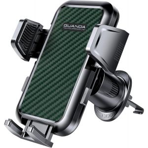 Support Telephone Voiture, Accroche Telephone Voiture Grille Aeration, Support T&eacute;l&eacute;phone Voiture Rotatif &agrave; 360&deg;,Porte Portable Voiture Universel Pour iPhone 15 14 13 12 Samsung Xiaomi Smartphones - Neuf