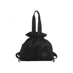 Sac de Voyage et Sac &agrave; Dos 3 en 1 Nylon Imperm&eacute;able Noir - Grande Capacit&eacute; - Cordon de Serrage et Boucle Magn&eacute;tique - Neuf