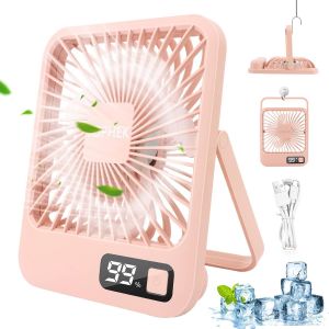 Ventilateur Portable, 3000Mah Mini Ventilateur Petit Ventilateur Ventilateur Usb Ventilateur De Poche Rechargeable (Rose)[VEN750161] - Neuf