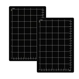 2pcs 9x6 pouces magnétique tapis de coupe grille entretoises magnétiques machine de gaufrage matrice tapis de coupe magnétique - Neuf