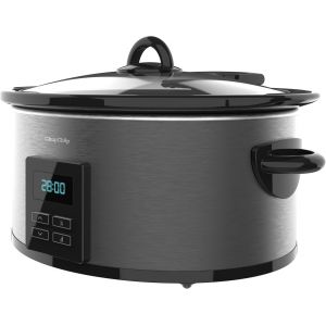 Letnerny-Mijoteuse Numérique Chupchup Matic De 5,5 L. 240w, Cuve Céramique, Couvercle Verre, Programmable 24 Heures, Minuteur 20 Heures, 2 Niveaux De Température, Fonction Maintien Au Chaud. - Neuf