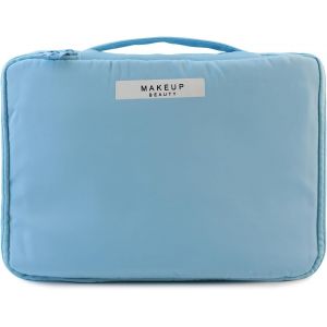 de Maquillage de Voyage Sac cosm&eacute;tique de Maquillage Organisateur de Stockage pour Les Femmes et Les Fillesde Toilette avec Porte-brosses et Sac Amovible (Poudre) - Neuf