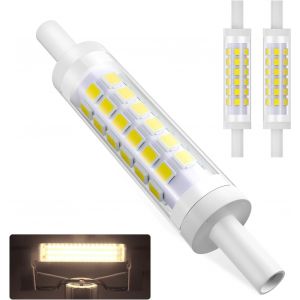 Kal-R7s Led 78mm, Blanc Naturel 4000k 7w Ampoules Led Dimmable R7s 700lm Ac 220-240v, Equivalent 70w Ampoules Halogènes J78 R7s - Neuf