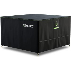 Housse De Table D'extérieur Rectangulaire Housses De Meubles De Jardin Imperméables Housse De Bistro Pour Meubles Polyester 420d Résistant À La Déchirure 160x160x71cm - Neuf