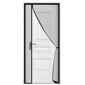 Écran De Porte Magnétique,Taille E,Moustiquaire,Rideau,Insectes Volants,Fermeture Automatique,Maille Invisible Pour Cuisine,Salon Intérieur - Type Black Width 85cm-Height 260cm #C - Neuf
