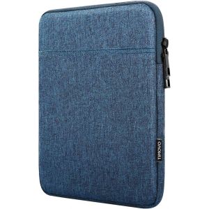 8-9 Pouce Housse De Tablette Pour Ipad Mini 7 (A17 Pro, 2024), Ipad Mini 6 (8.3-Inch, 2021), Ipad Mini 5/4/3/2/1, Sacoche De Protecion Portable Avec Poches Pour Ipad Mini, Bleu - Neuf