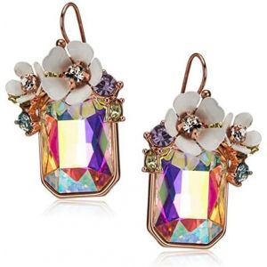 Kal-Boucles D'oreilles Pendantes Femmes En Cristaux Avec Zircon Boucle D'oreille Hypoallergéniques Mode Bijoux Femme Cadeaux De Bijou Pour La Saint-Valentin La Fête Des Mères Les Anniversaires - Neuf
