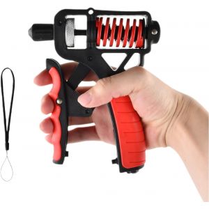 Hand Grip,Musculation Avant Bras,Musculateur De Pr&eacute;hension Avec R&eacute;sistance R&eacute;glable 5-100 Kg,Grip Musculation Main Et Doigts,Pour Entra&icirc;nement Des Mains.[K1468] - Neuf