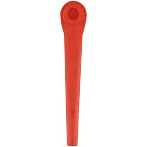MEVRONISSHOP-Lot de 100 lames en plastique compatibles avec coupe-bordure Gardena, lames de rechange pour coupe-bordures Gardena sans fil - Neuf