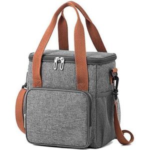 SHILIU-Sac Isotherme pour Salle à Manger, Garde Frais et Chauds, Aliments et Boissons, Sac Isotherme avec bandoulière et Poches. Él[ - Neuf