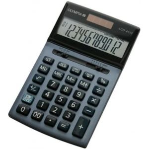 LCD4112 Calculatrice Bleu - Neuf