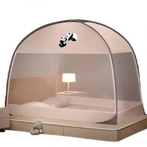 Pop Up Mosquito Net Tente Facile &Agrave; Installer Ext&eacute;rieur Mosquito Net Canopy Portable Folding Design Pour Lit Jumeau, Panda - Neuf