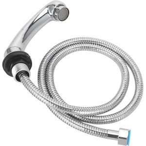 Douchette Salon de CoiffurePommeau de Douche &agrave; Main en AlliagePommeau Pression pour Salon de CoiffureDouchette Adaptable sur RobinetLavabo Coiffure DomicileCuvette de LitLavage des Cheveux - Neuf