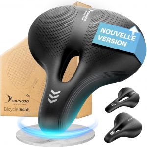 Subzonal-Selle De Velo Ultra Confortable, Selle V&eacute;lo &Eacute;tanche Am&eacute;lior&eacute;e, Selle Velo Confortable, Avec Design Ergonomique, Doux, Respirant, Pour Hommes Et Femmes - Neuf