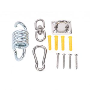 Kit De Suspension Pour Hamac De Plafond En Acier Inoxydable, Capacite De 250 Kg, Crochet De Suspension Pour Balancoires De Yoga Et De Salle De Sport - Neuf
