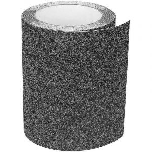Ruban adhésif antidérapant pour escaliers,friction,abrasif pour la sécurité,escabeau,intérieur,extérieur,haute traction,15cm x 5m,noir - Neuf