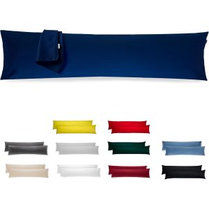 Cauc-Taie D'oreiller 40x145 Microfibre Premium Lot De 2 Housse Coussin Pour Coussins Canap&eacute;/Lit Tissu Super Doux Resistant Et Lavable Hypoallerg&eacute;nique Anti-Acariens Avec Fermeture &Eacute;clair Invisible - Neuf