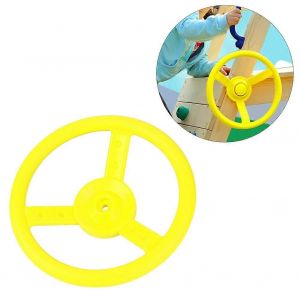 Aire De Jeux Extérieure Petit Volant Jouet Balançoire Accessoires - Plastique (Jaune) - Neuf