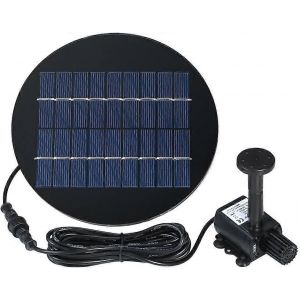 Panneau solaire Fontaine Kit Submersible Brushless Pompe à eau solaire pour bain Bird Étang Pull Garden - Neuf