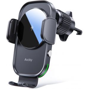 Ongi-15w Support Telephone Voiture Induction,[Serrage Automatique 270°],Rapide Chargeur Induction Voiture,Grille D'aération,Pour Iphone 11 12 13 14 15 16 Série&samsung S24 S23 S22 Etc.Noir - Neuf