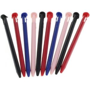 Pack Of 10 Stylus Pens For Nintendo New 3ds - High Precision Touch Stylus For Playing Your Video Games Without Scratching The Screen. Colour: Red, Pink, Blue, Black - Neuf