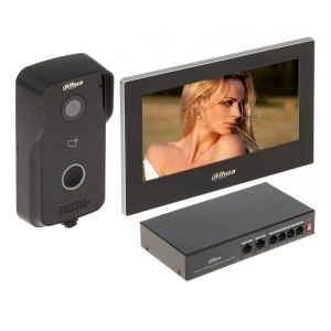 Kit d'interphone vid&eacute;o Dahua IPKIT 2MP - DHI-KTP03 - Neuf