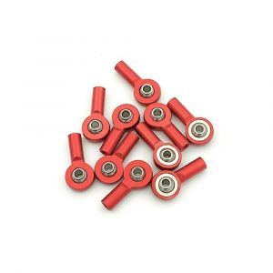 10Pcs M&eacute;tal M2 Cravate Rod Fin Rotule Joint Lien Rotule Pour Mini 4WD RC Voiture Camion Crawler Bateau Avion,1 - Neuf