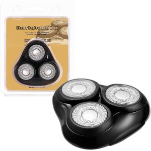 ERYI-Tête De Rasoir Rotative De Rechange Universelle, Compatible Avec La Série De Rasoirs Remington, Pour Grilles/Lames R3, R4, R5, R6, R7, R8, Sp-Tf2 Et Fc1000-Sp-Fc3 (Noir 1 Unité) - Neuf