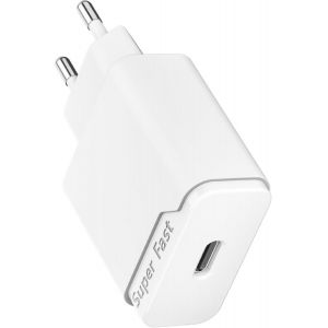 Chargeur Usb C 20w Pour Phone 16 15 14 13, Samsung Galaxy S24, Charge Rapide, Adaptateur Secteur Mural Universel - Neuf