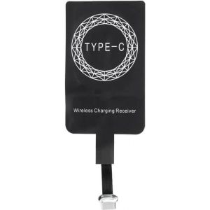 KAL-Module De R&eacute;cepteur De Charge Sans Fil - - Usb-C Qi - Charge Rapide - Compatible Smartphones - Noir - Neuf
