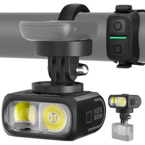 Subzonal-Magicshine Hori1300s Feux De V&eacute;lo Pour La Nuit, Faisceau Haut Et Bas, Phare De V&eacute;lo Rechargeable Usb-C, &Eacute;clairage Avant De V&eacute;lo &Eacute;tanche Ipx6 Pour Cyclistes Urbains Et Routiers - Neuf