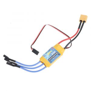 2/4/6 Pi&egrave;ces Rc Esc 30a Contr&ocirc;le De Vitesse Sans Balais 2s 3s T-Plug Jst Pour Kt Su27 La Plupart Des Avions Rc Fpv Racing Drone Rc Voiture Bateau ( 1 Piece )-G&eacute;n&eacute;rique - Neuf