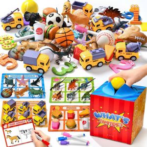ChenQuanSarl-Jouets De Tri Pour Enfants De 2 3 4 5 6 Ans, Boîte Mystère & Puzzle De Couleurs & Marqueurs & 48 Jouets Sensoriels Jeux Educatifs Jouets Montessori Cadeaux Pour Filles Garçons 3 À 8 Ans. - Neuf