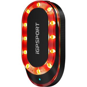 Subzonal-Sr Mini Feu Arri&egrave;re De V&eacute;lo Radar, Port&eacute;e De D&eacute;tection Radar De 160 M, Alerte Lumineuse Avertisseur De Freinage - Neuf