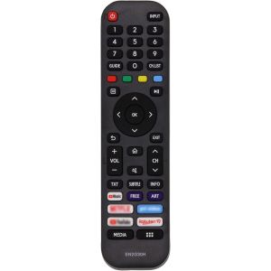VornixorSarlshop-Nouvelle - Remplacement de la t&eacute;l&eacute;commande Hisense EN2G30H pour la t&eacute;l&eacute;vision Intelligente Hisense VIDAA LCD LED 4K UHD - Neuf