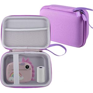 &Eacute;tui de protection pour appareil photo pour enfant compatible avec Minibear/GlobalCrown/Gofunly/USHINING/uleway/appareil photo num&eacute;rique pour enfants (&eacute;tui uniquement),lilas,Adapt&eacute; aux - Neuf