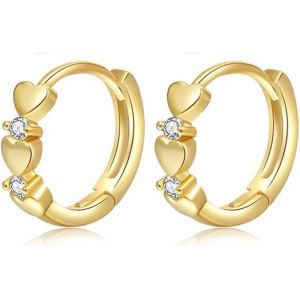 Kal-Boucles D'oreilles Cr&eacute;oles Argent Pour Femme Boucles D'oreilles Cr&eacute;oles En Argent L&eacute;ger Hypoallerg&eacute;nique Argent 925 Boucles D'oreilles Cr&eacute;oles 10/20mm - Neuf