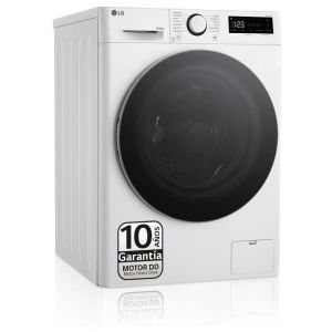 LG F4DR6010A1W machine &agrave; laver avec s&egrave;che linge Pose libre chargement frontal Blanc D - Neuf