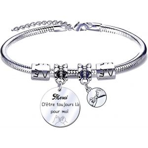 Eryi-Cadeau Noel Amie Bracelets Pour Amitié Cadeau Meilleure Amie Cadeau Amie Anniversaire Bracelet Amie Bracelet Pour Amie Meilleure Amie Cadeau Cadeau Femme Amie Bracelet Femme - Neuf